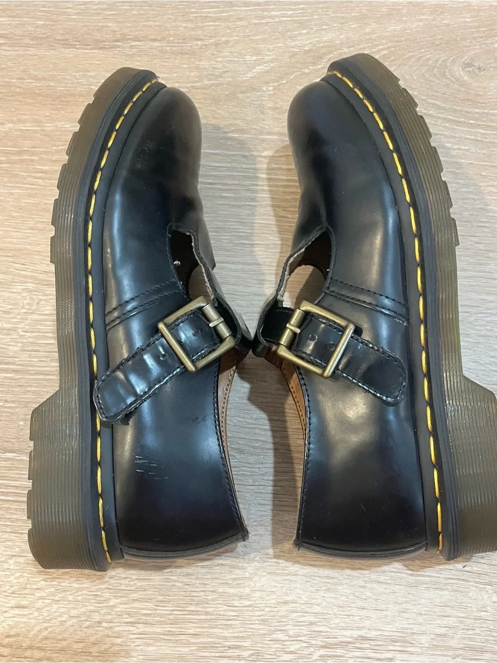 Dr. Martens' Black Polley Mary Jane Shoes